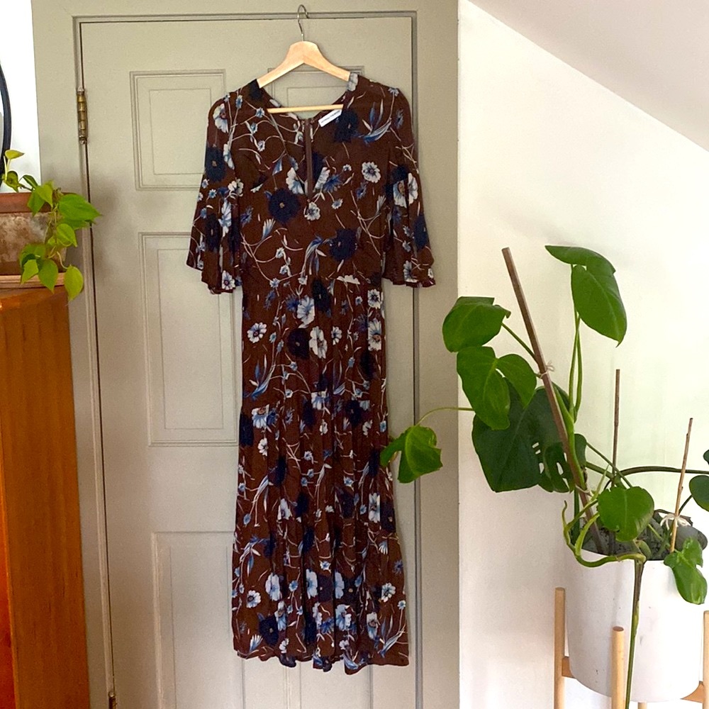 Faithfull The Brand Melia Floral Midi Dress